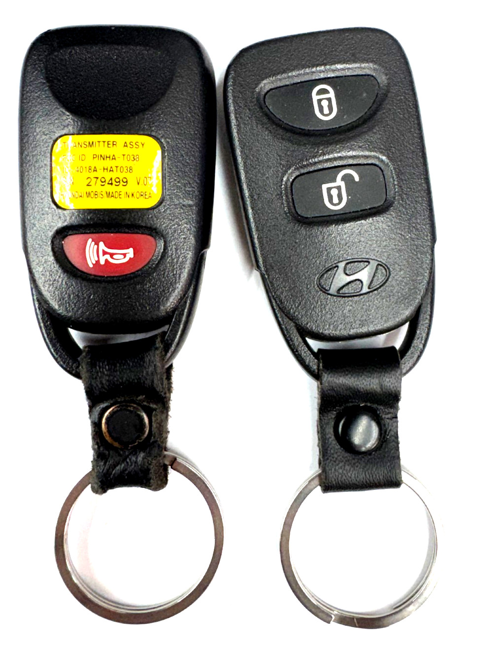 NEW OEM 2007-12 HYUNDAI ACCENT SANTA FE keyless entry remote key fob PINHA-T038