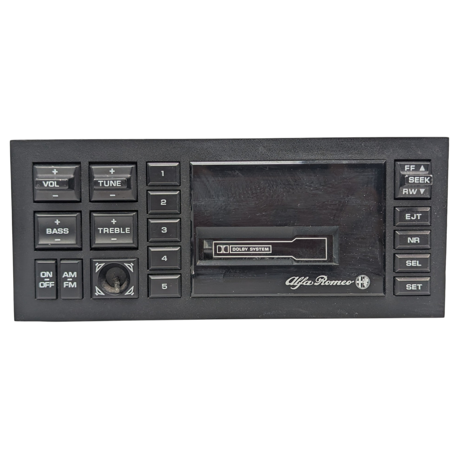 1991-1993 Alfa Romeo 164 Front Cassette Player Radio Tape Indash Stereo OEM