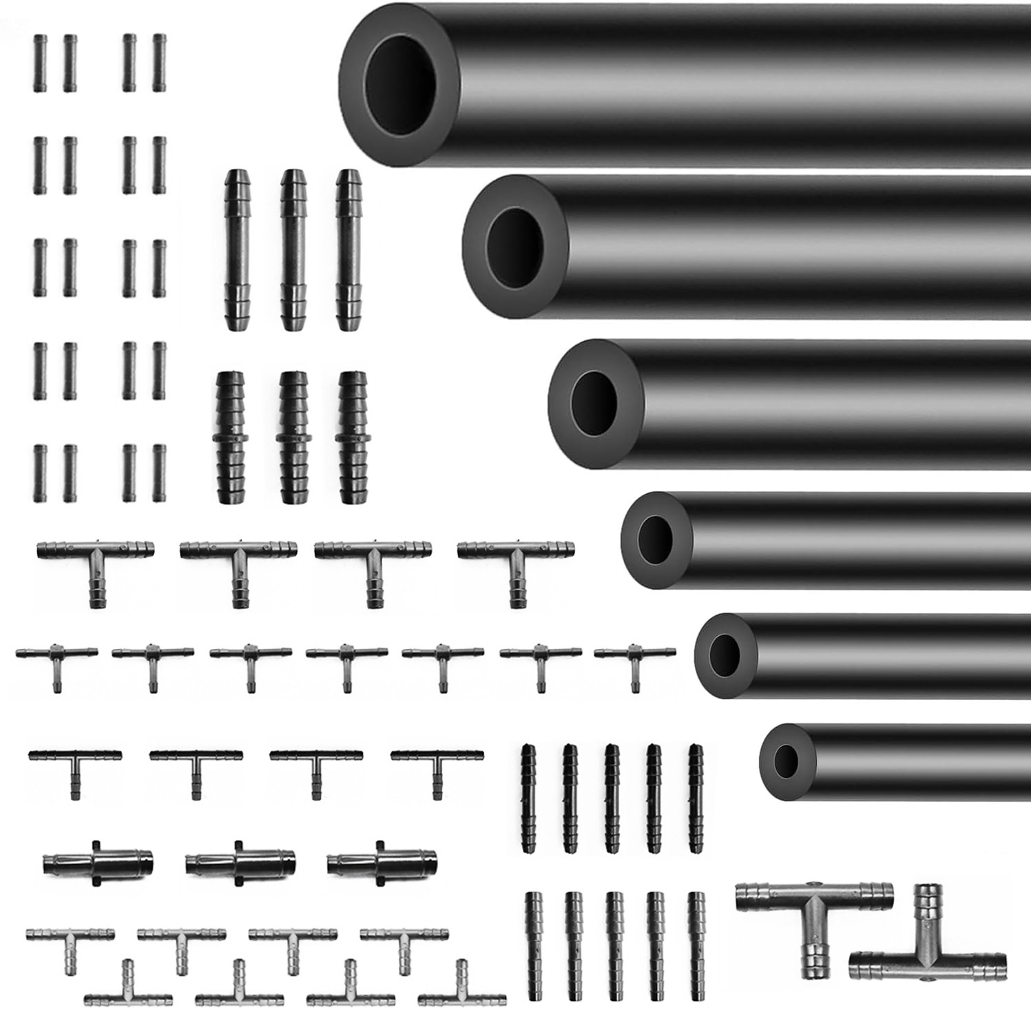 5Ft 6Pcs For Mazda Car Silicone Vacuum Tubing Hose line Kit + 64Pcs Connectors