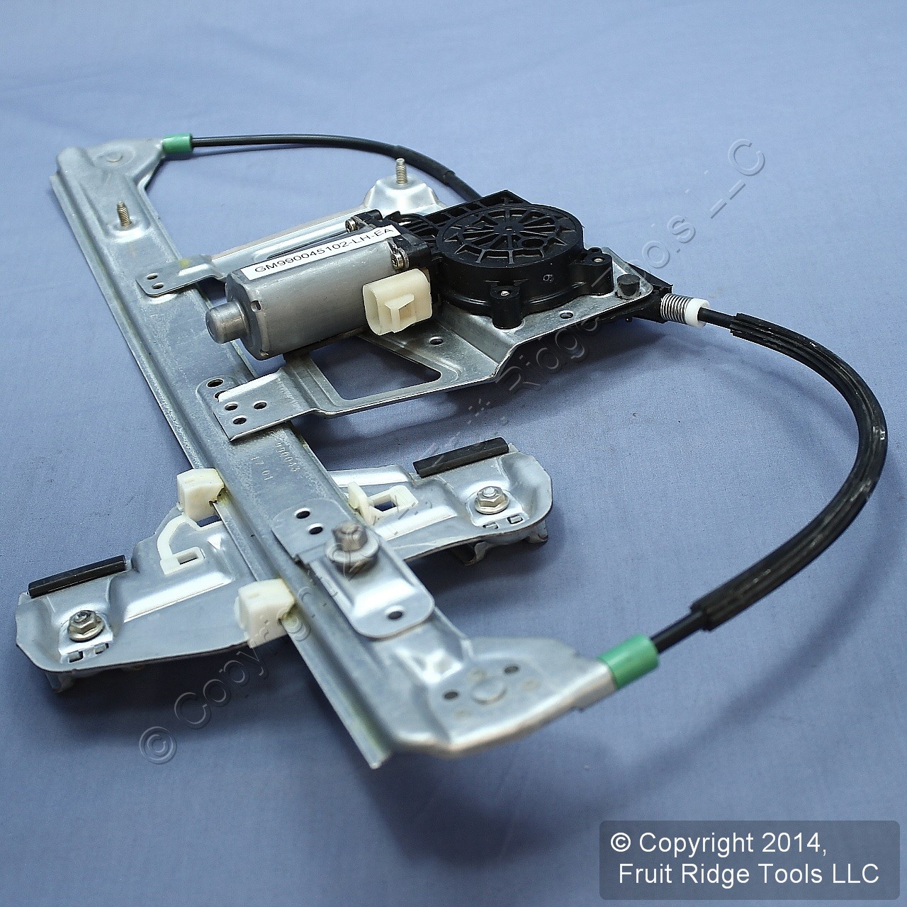 GM 00-05 Cadillac Deville Left Front Power Window Regulator w/ 2-Pin Motor GM 00-05 Cadillac Deville Left Front Power Window Regulator w/ 2-Pin Motor
