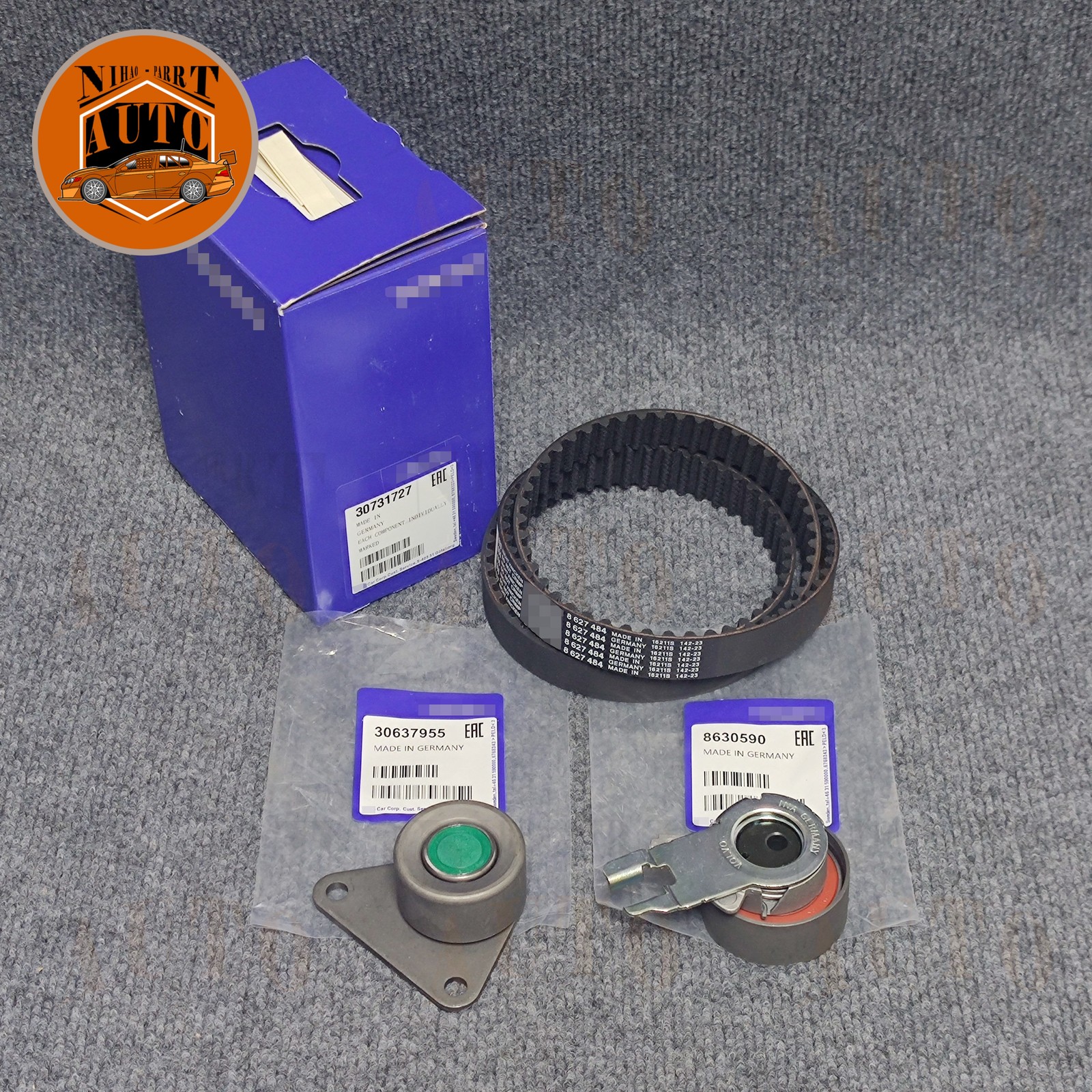 NEW OEM Timing Belt kit For 2000-2016 Volvo V60 V70 S60 C70 2.4L 2.5L 30731727