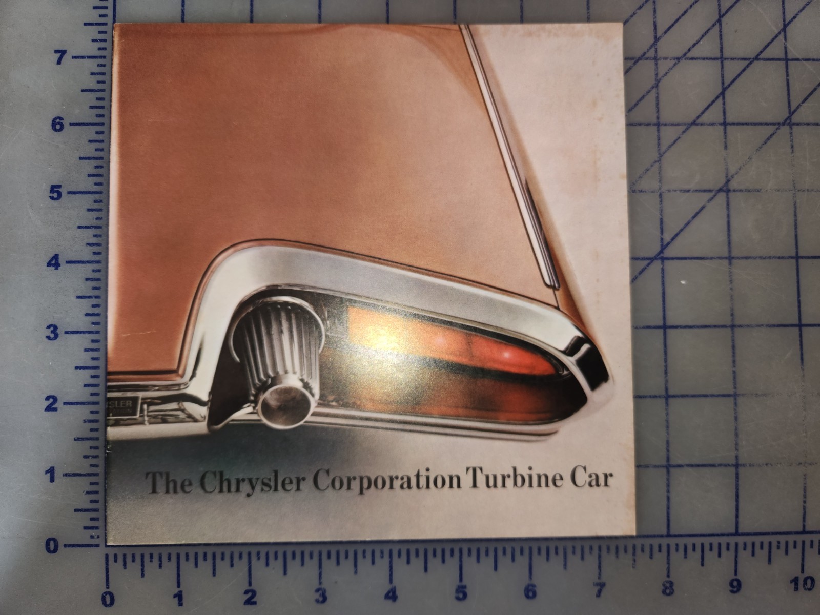 1963 1964 Chrysler Turbine Car Concept Brochure Original 1963 1964 Chrysler Turbine Car Concept Brochure Original