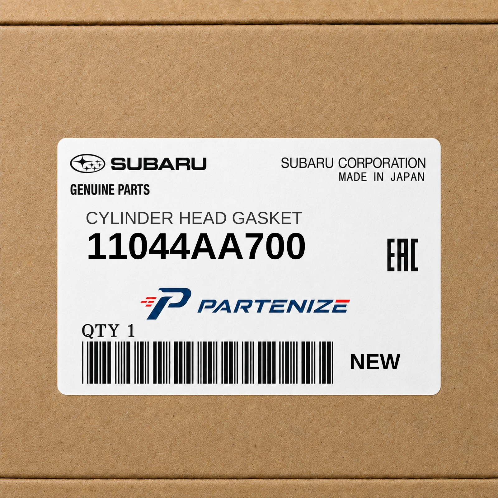 Genuine 2002-2011 Subaru Impreza Cylinder Head Gasket 11044AA700