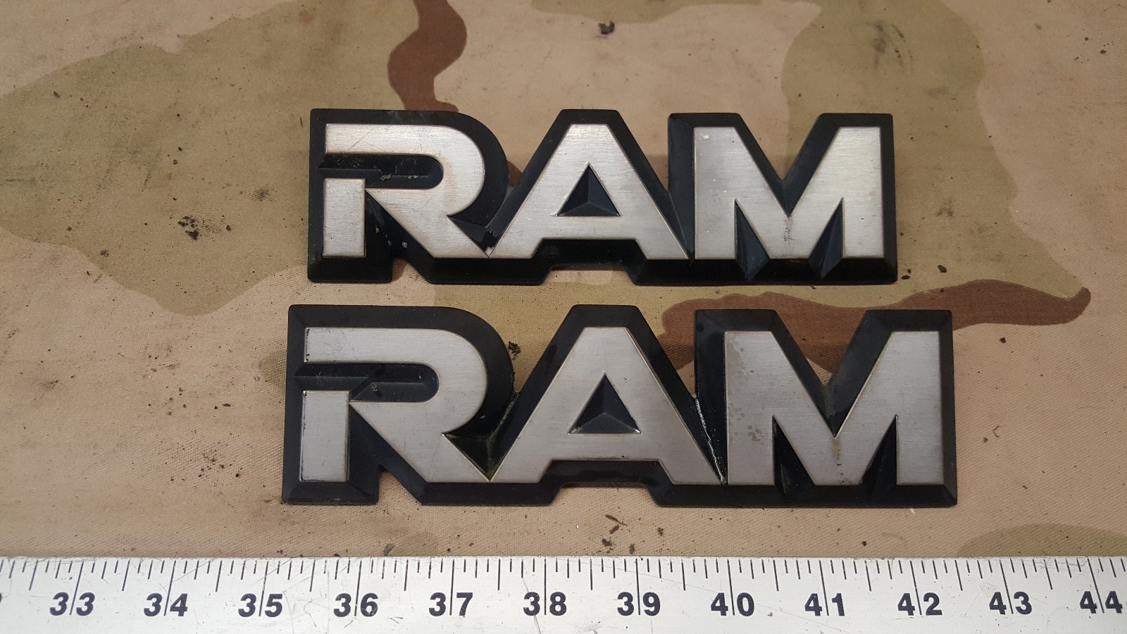 1983-1991 Dodge Ram Ramcharger Logo Badge OEM