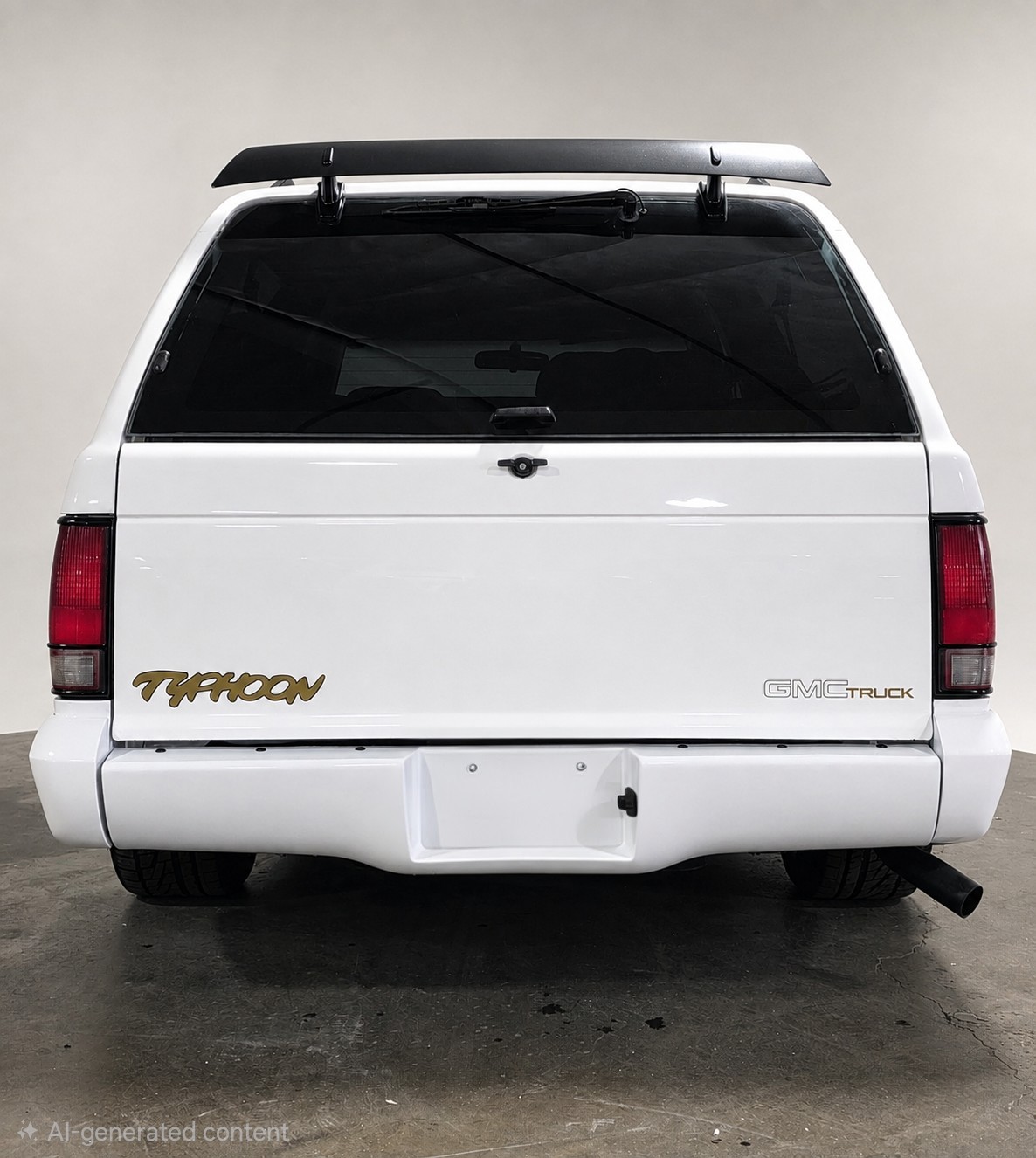 Gmc Typhoon Syclone Sonoma Gt Rear Bumper Cladding
