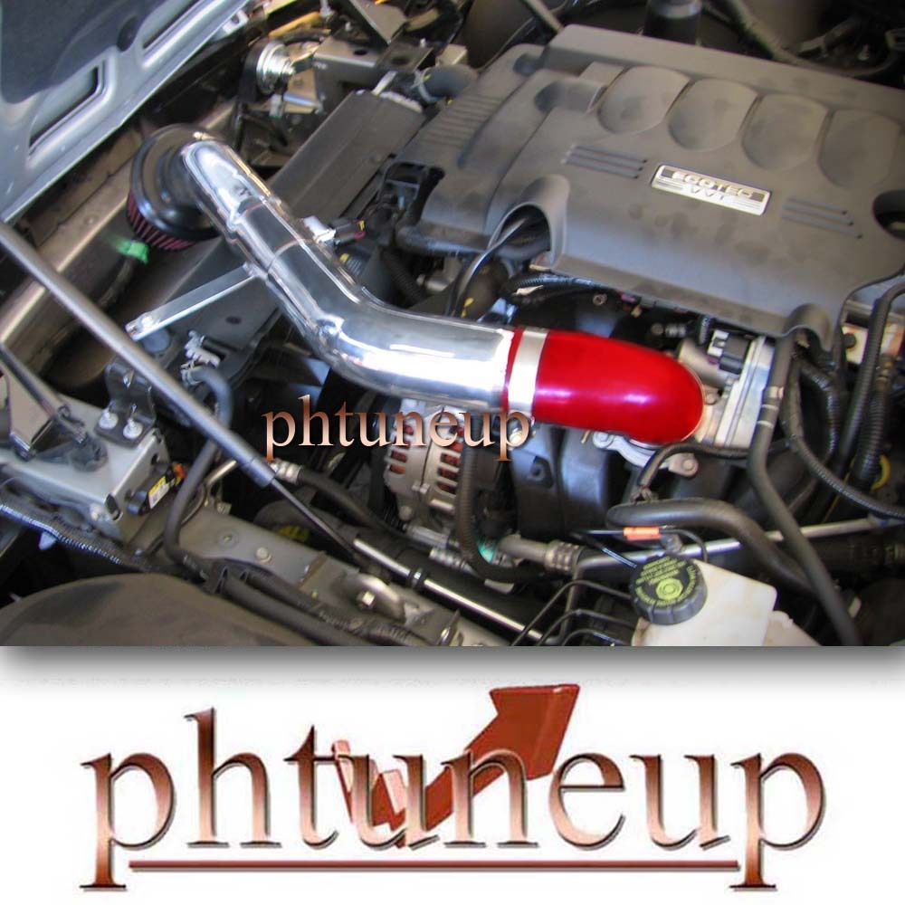 RED 2006-2009 SATURN SKY PONTIAC SOLSTICE 2.4 2.4L AIR INTAKE KIT + FILTER