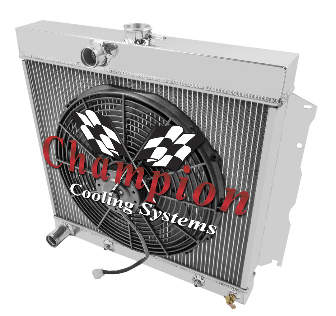 ER Champion 4 Row Radiator 22\