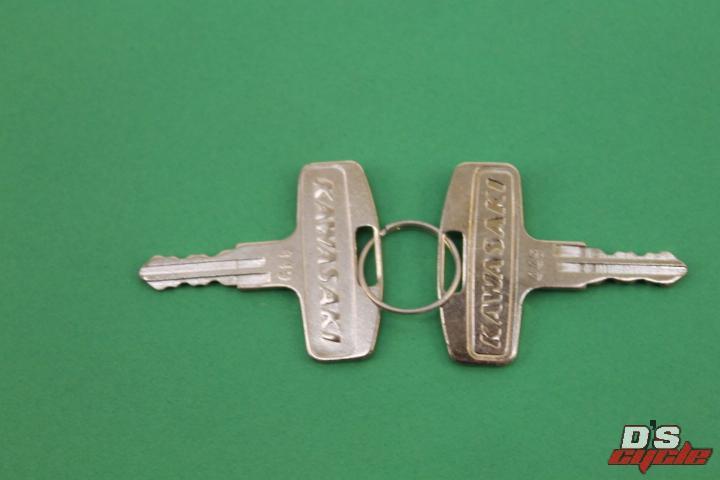 NOS NEW KAWASAKI 1976-78 KE175 PRECUT KEY SET # 449 PART# 27008-054-49 NOS NEW KAWASAKI 1976-78 KE175 PRECUT KEY SET # 449 PART# 27008-054-49