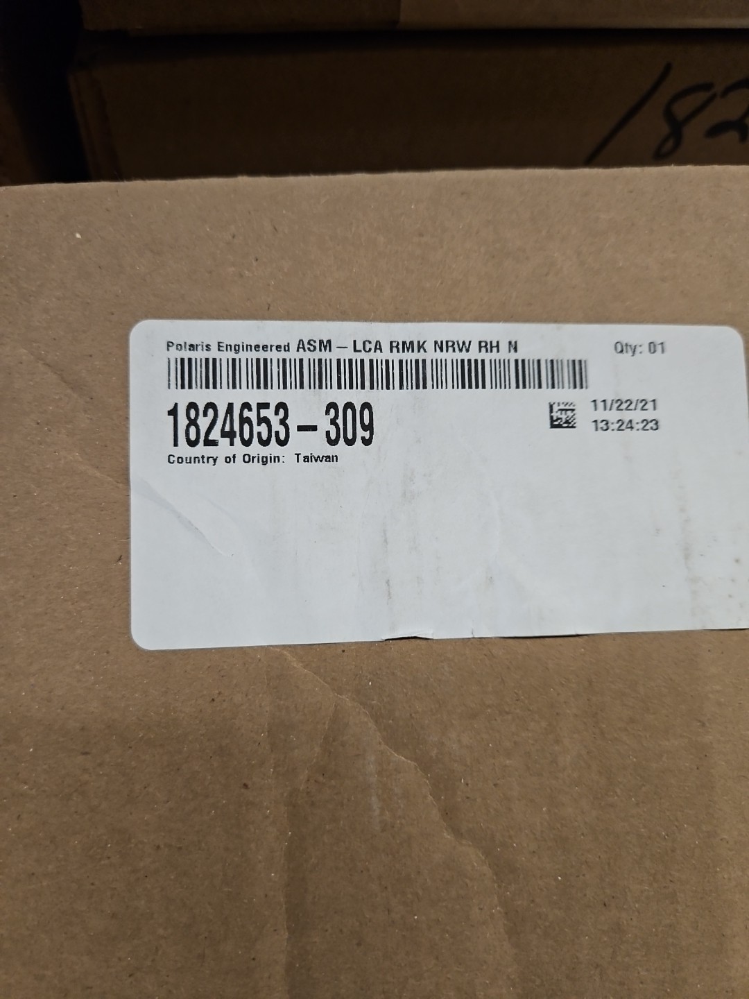 1824653-309 GENUINE POLARIS OEM/NOS LOWER RH CONTROL ARM 1824653-309WO 1824653-309 GENUINE POLARIS OEM/NOS LOWER RH CONTROL ARM 1824653-309WO
