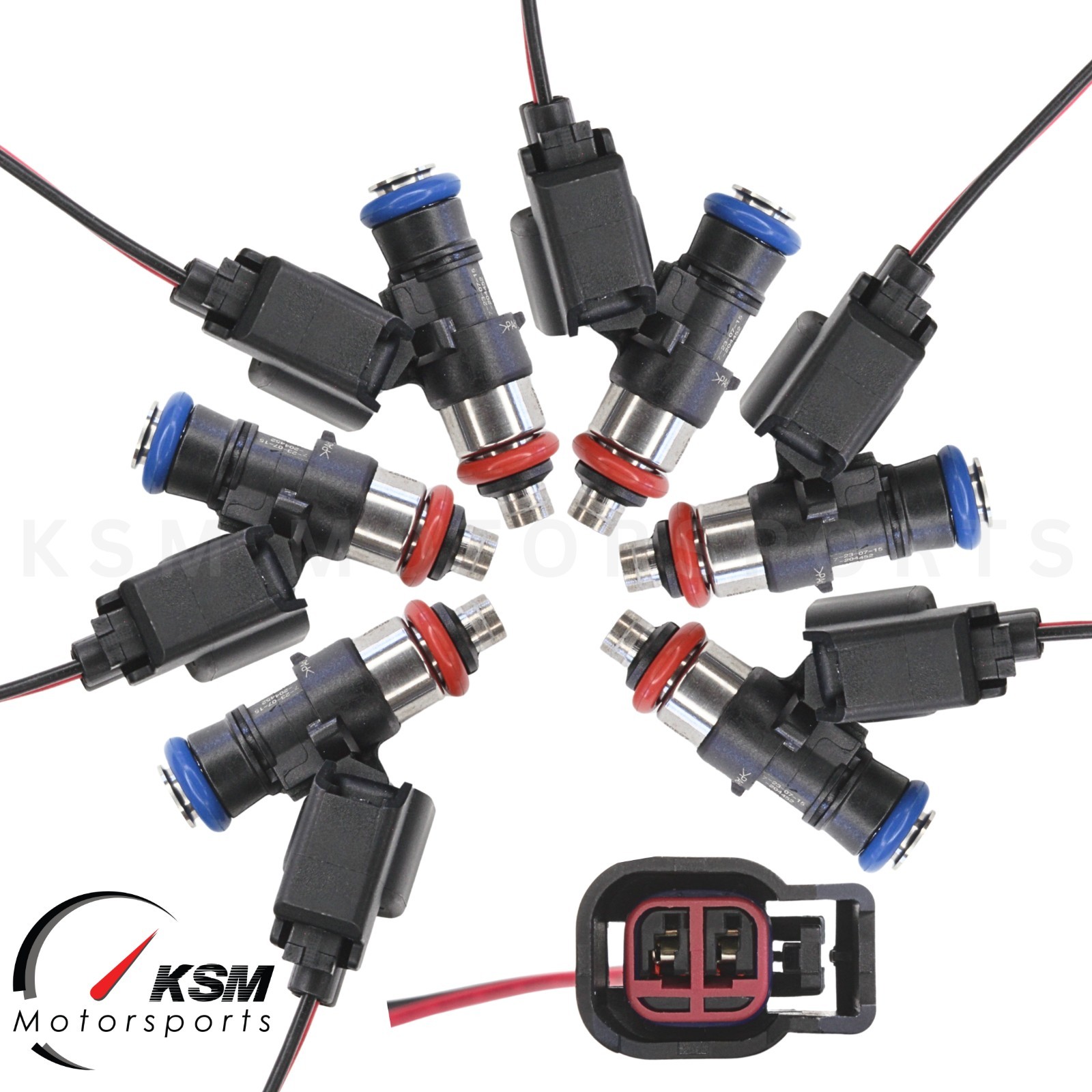 6 x 550cc Short EV14 fit Bosch Fuel injectors E85 safe high performance