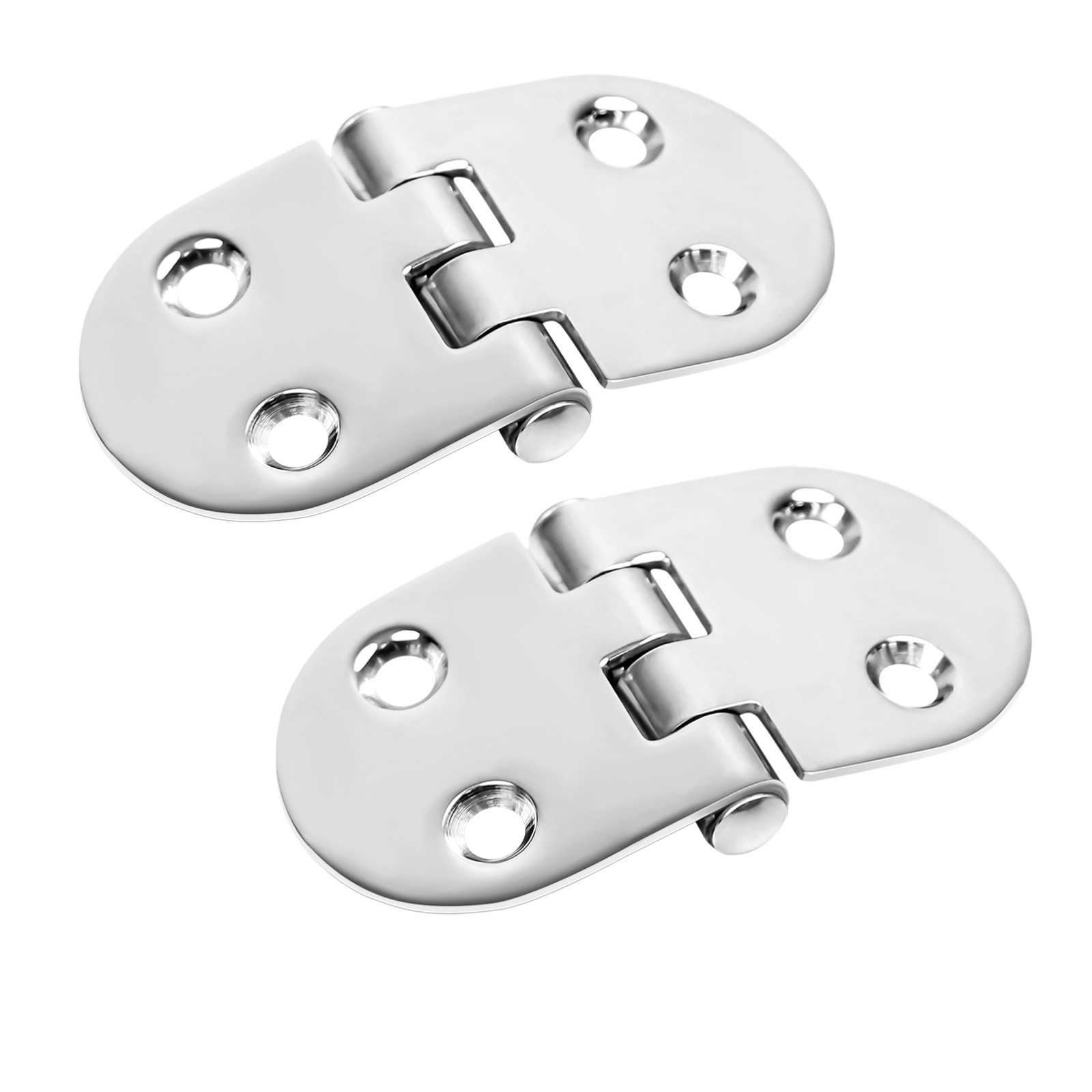 2Pcs Stainless Steel Door Butterfly Hinges 3\