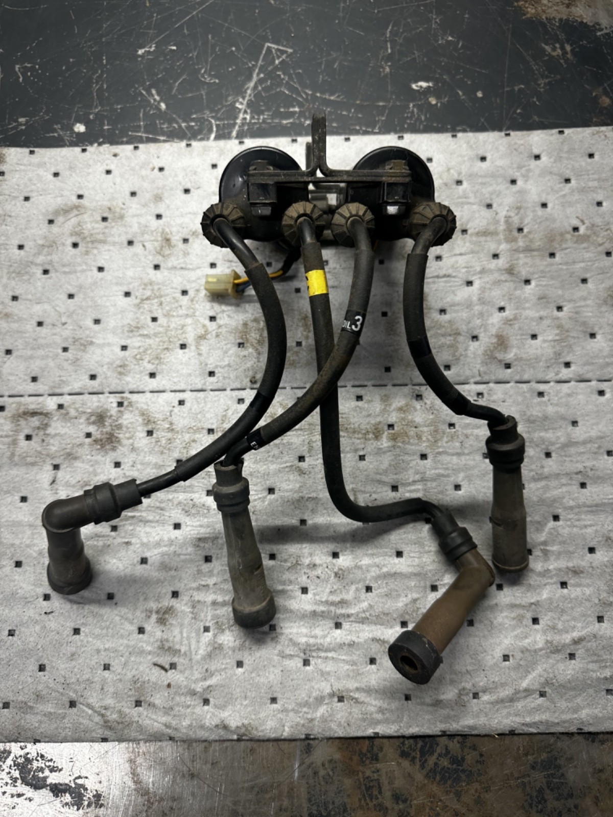 GOOD OEM Honda Ignition Coil Set w/ Wires, Boots, Bracket 79-82 CB750 K/F/C