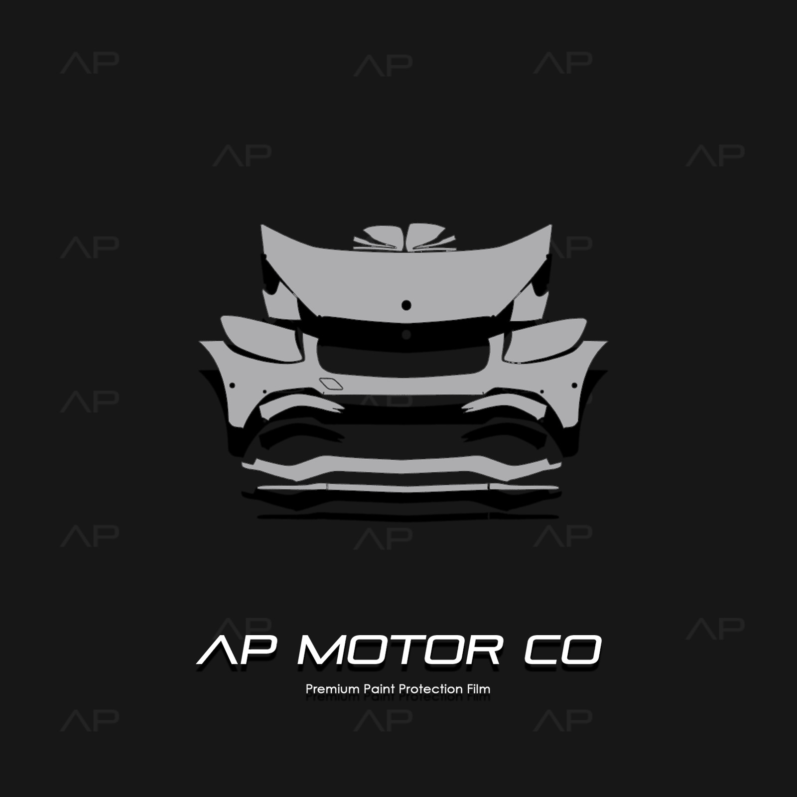 For 18-19 Mercedes-Benz GLC63/S SUV AMG Paint Protection TPU PPF Kit Gloss