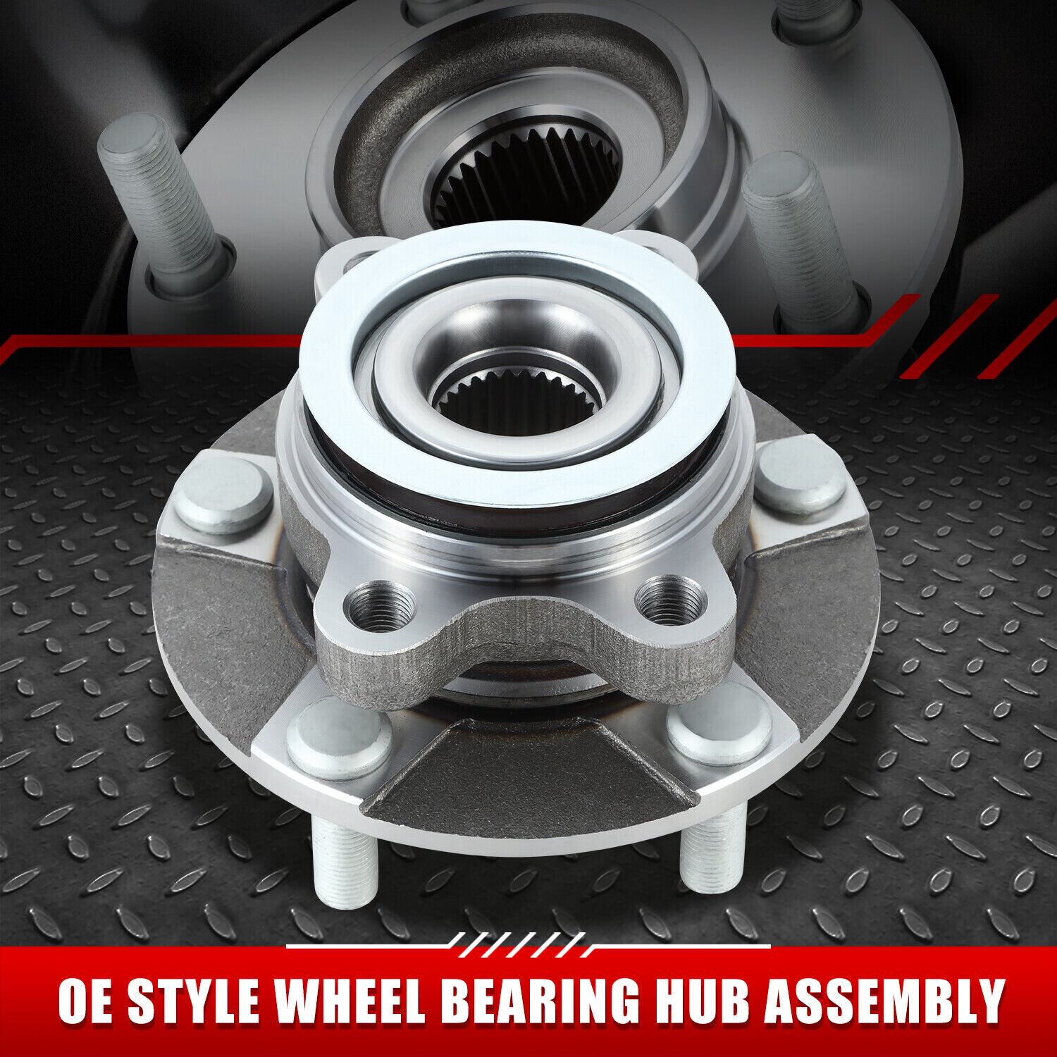 FOR 08-21 CITY EXPRESS SENTRA LEAF FRONT LEFT/RIGHT WHEEL BEARING & HUB ASSEMBLY