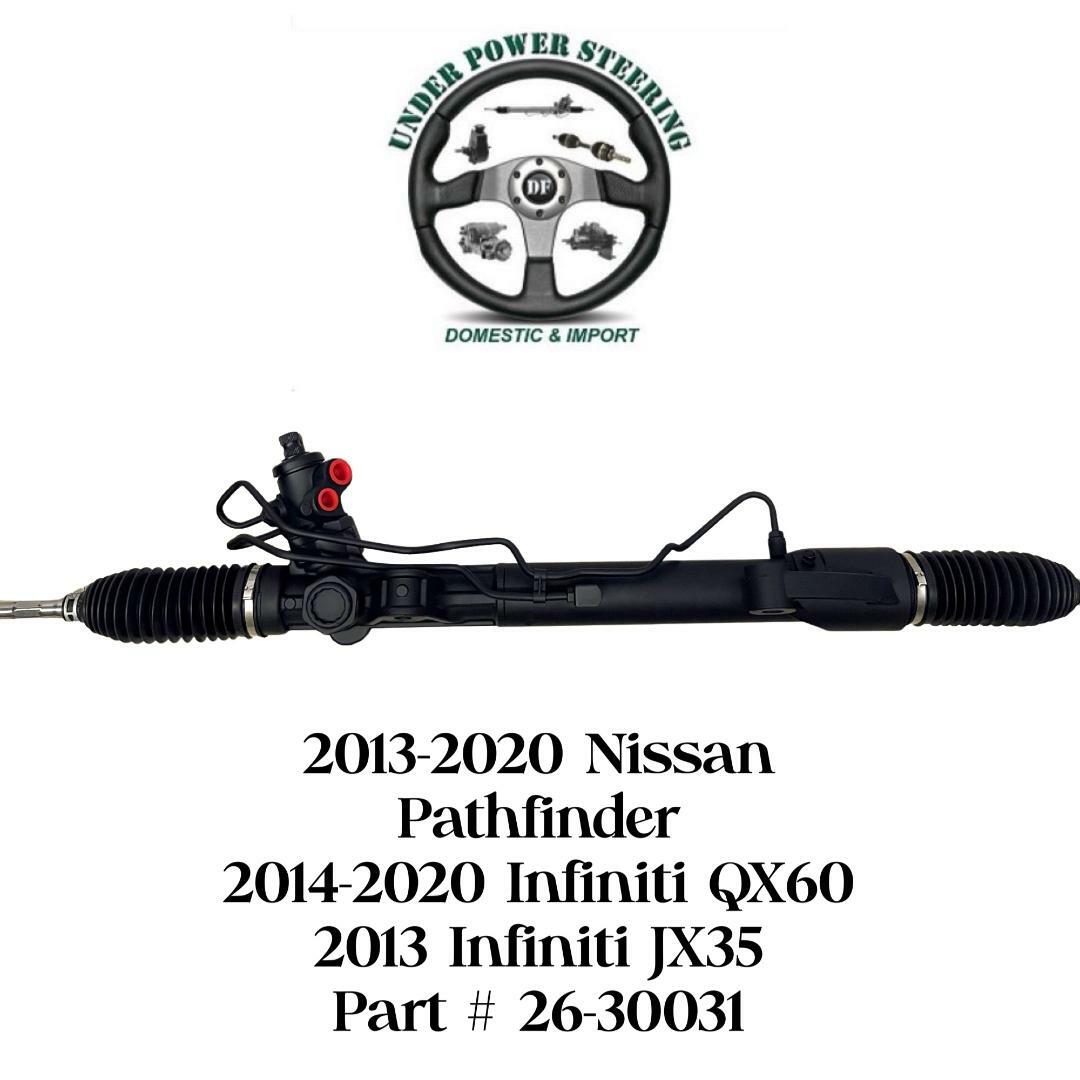 2013-2020 Nissan Pathfinder/ 2014-2020 Infiniti QX60 Rack & Pinion