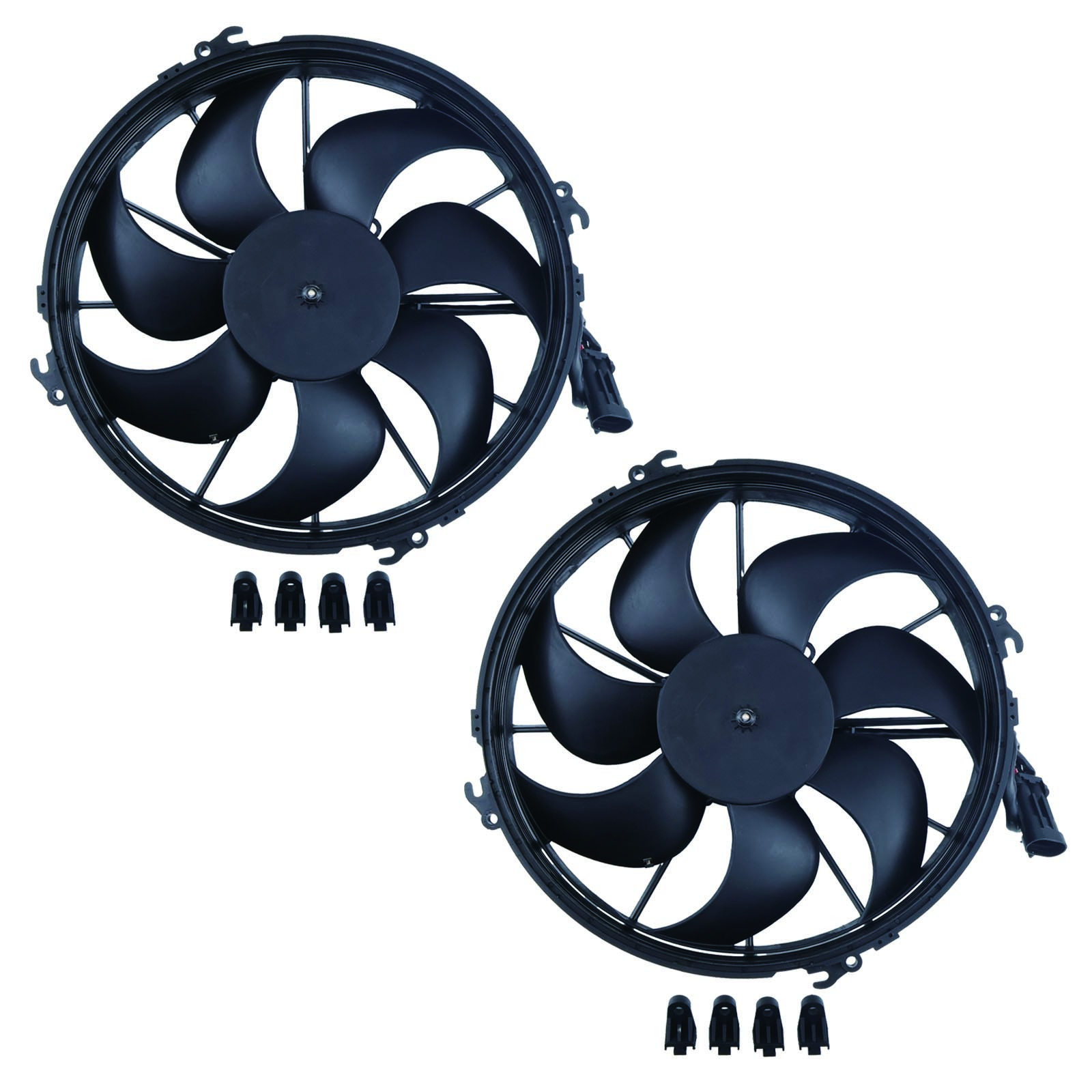 2X 12V 12” Electric Fan For VA01-AP90/VLL-66A 1870 CFM 30103202