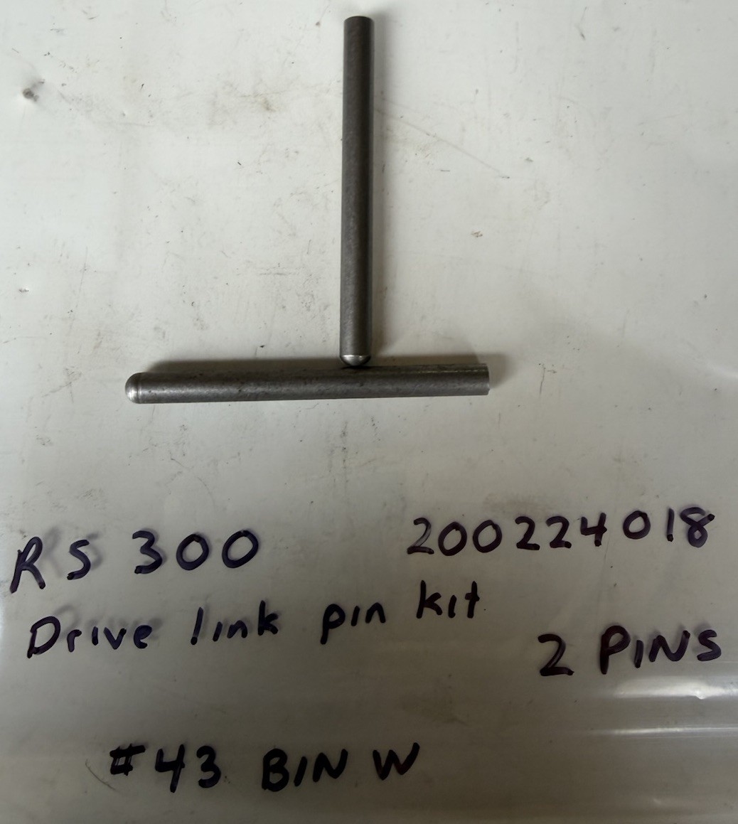 200224018 White 200 Series RS300  Drive Link Pin Kit, 2 Pins, See Description