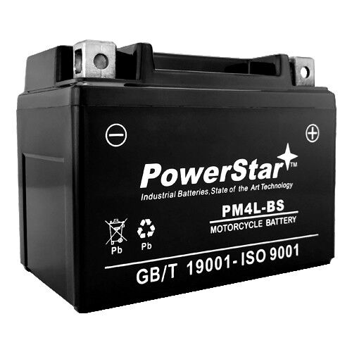 Motorcycle / PowerSport Battery YTX4L-BS - Maintenance Free - Sealed AGM Battery