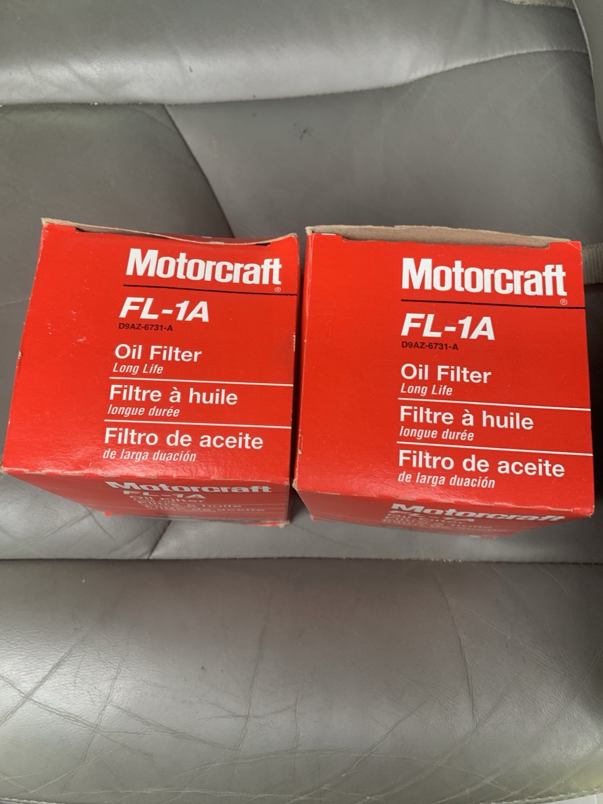 Qty: 2 Genuine OEM Ford Motorcraft FL-1-A Engine Oil Filter FL-1A NEW Qty: 2 Genuine OEM Ford Motorcraft FL-1-A Engine Oil Filter FL-1A NEW