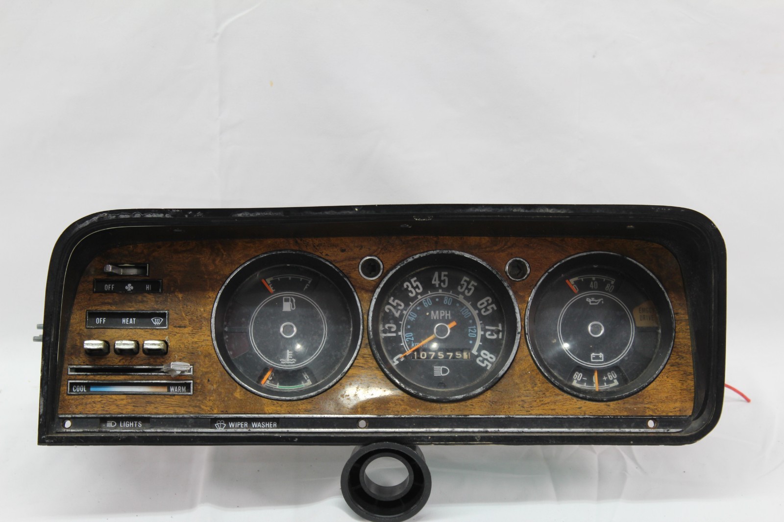 1974-1985 Jeep Grand Wagoneer Cherokee SJ J10 J20 Gauge Cluster Speedometer OEM 1974-1985 Jeep Grand Wagoneer Cherokee SJ J10 J20 Gauge Cluster Speedometer OEM