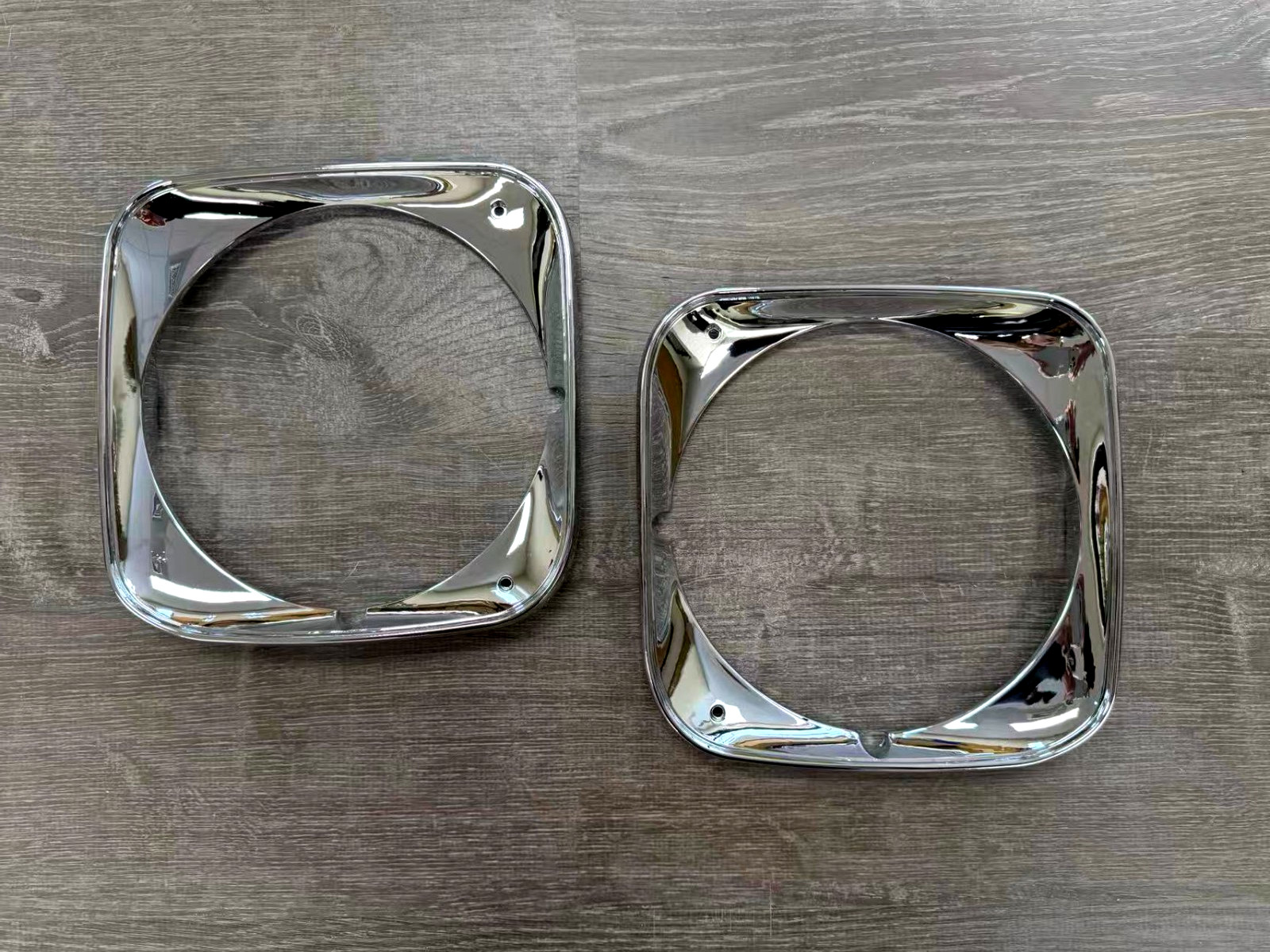 A PAIR- 1971 Chevelle EI Camino Headlight Bezels set pair