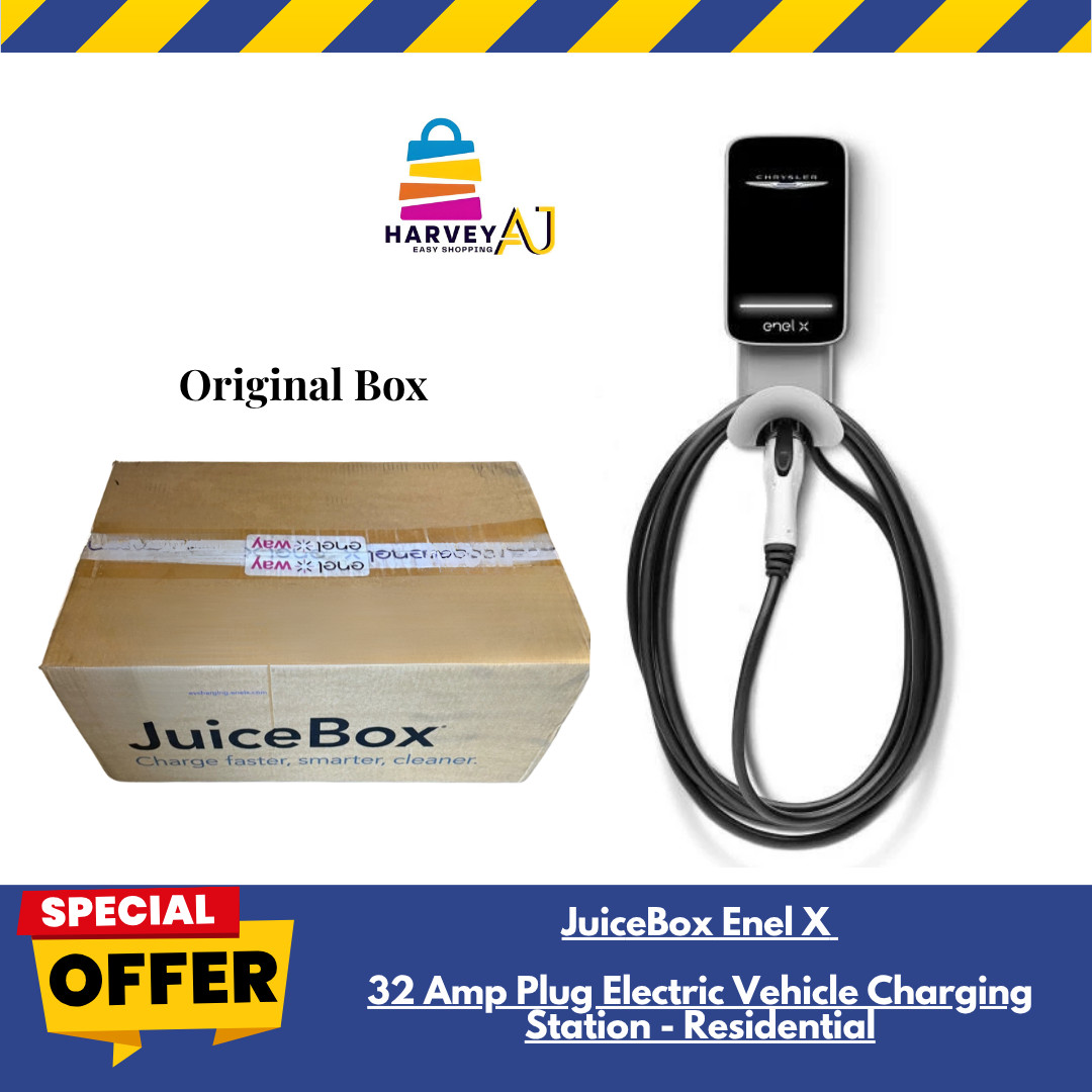 Juice Box Enel X 32 Amp Plug-in Electric Vehicle Charging Station - Special New