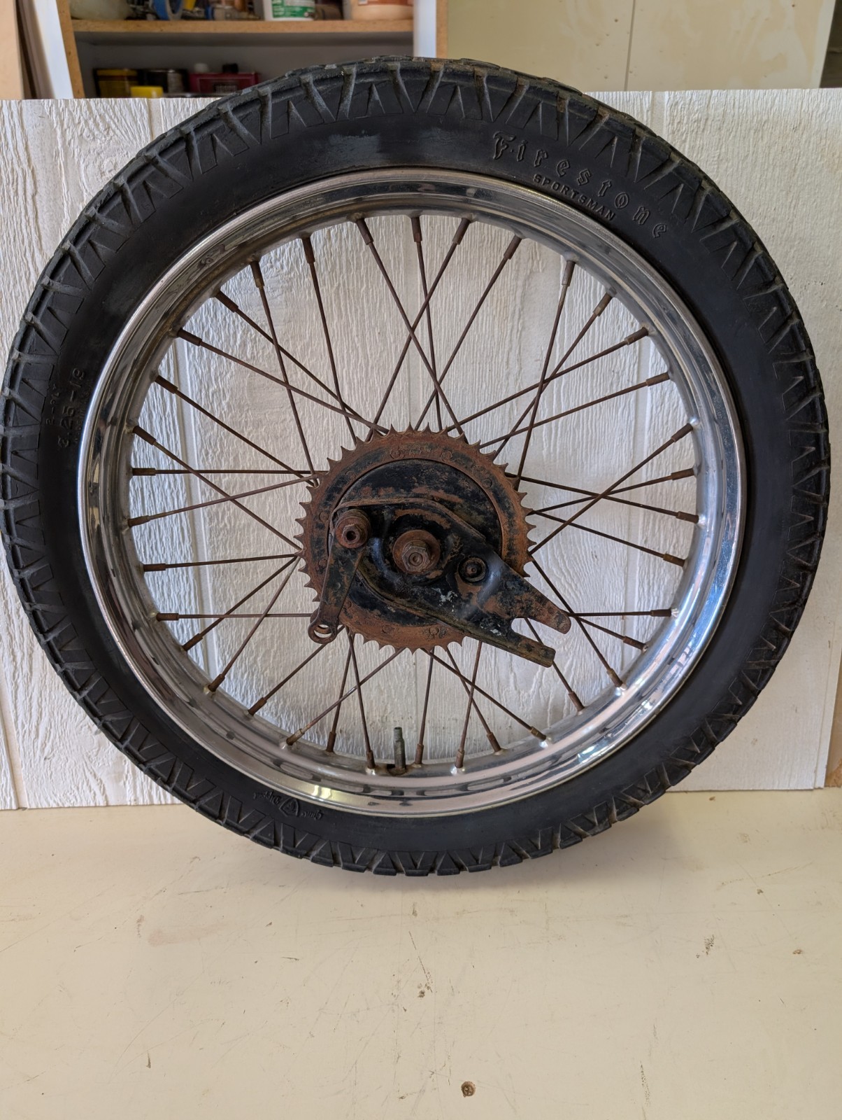 Harley-Davidson Hummer St125 St165 19-In rear rim