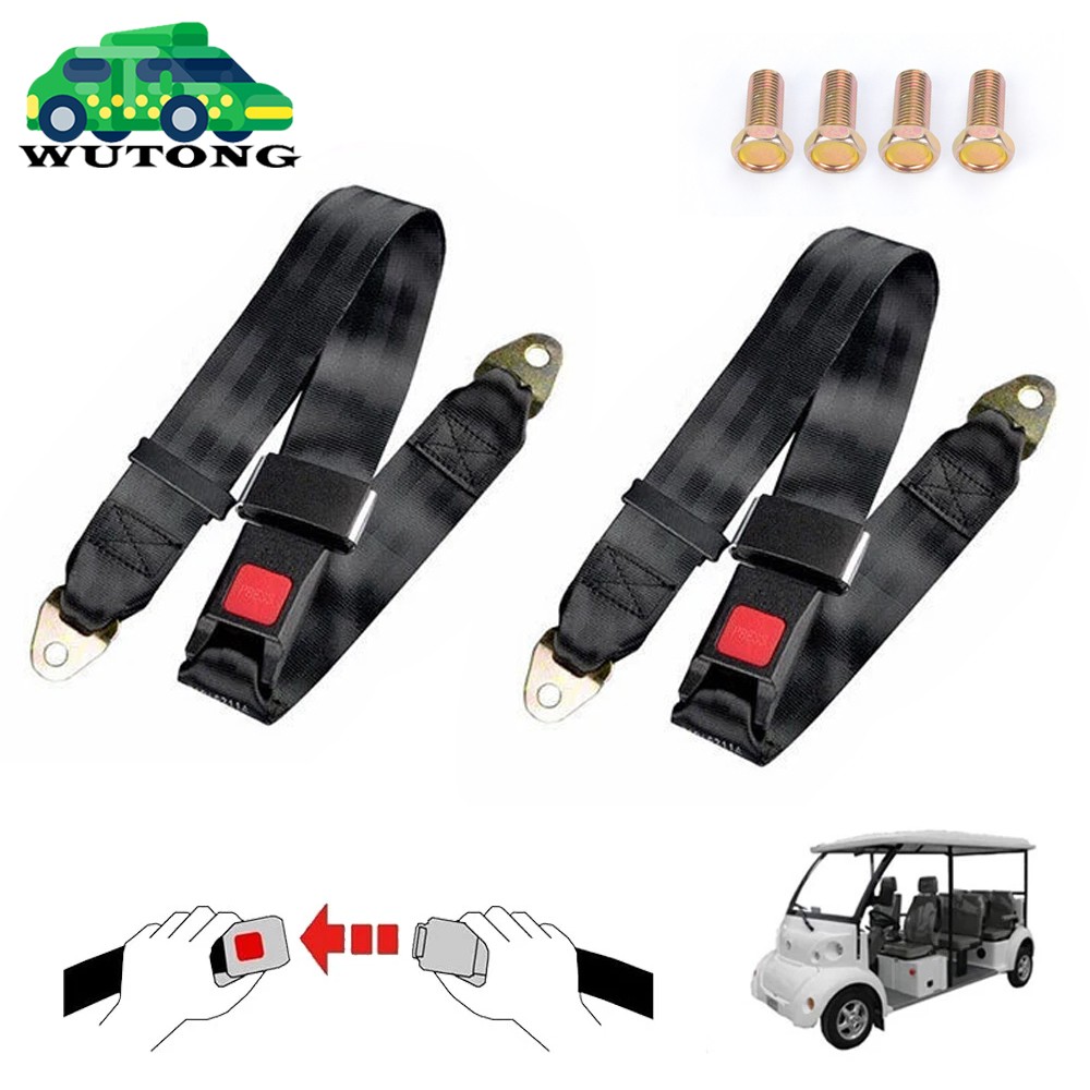 2 Pack Universal Truck Car Lap Seat Belts 2 Point Adjustable Single Seat Lap 2 Pack Universal Truck Car Lap Seat Belts 2 Point Adjustable Single Seat Lap