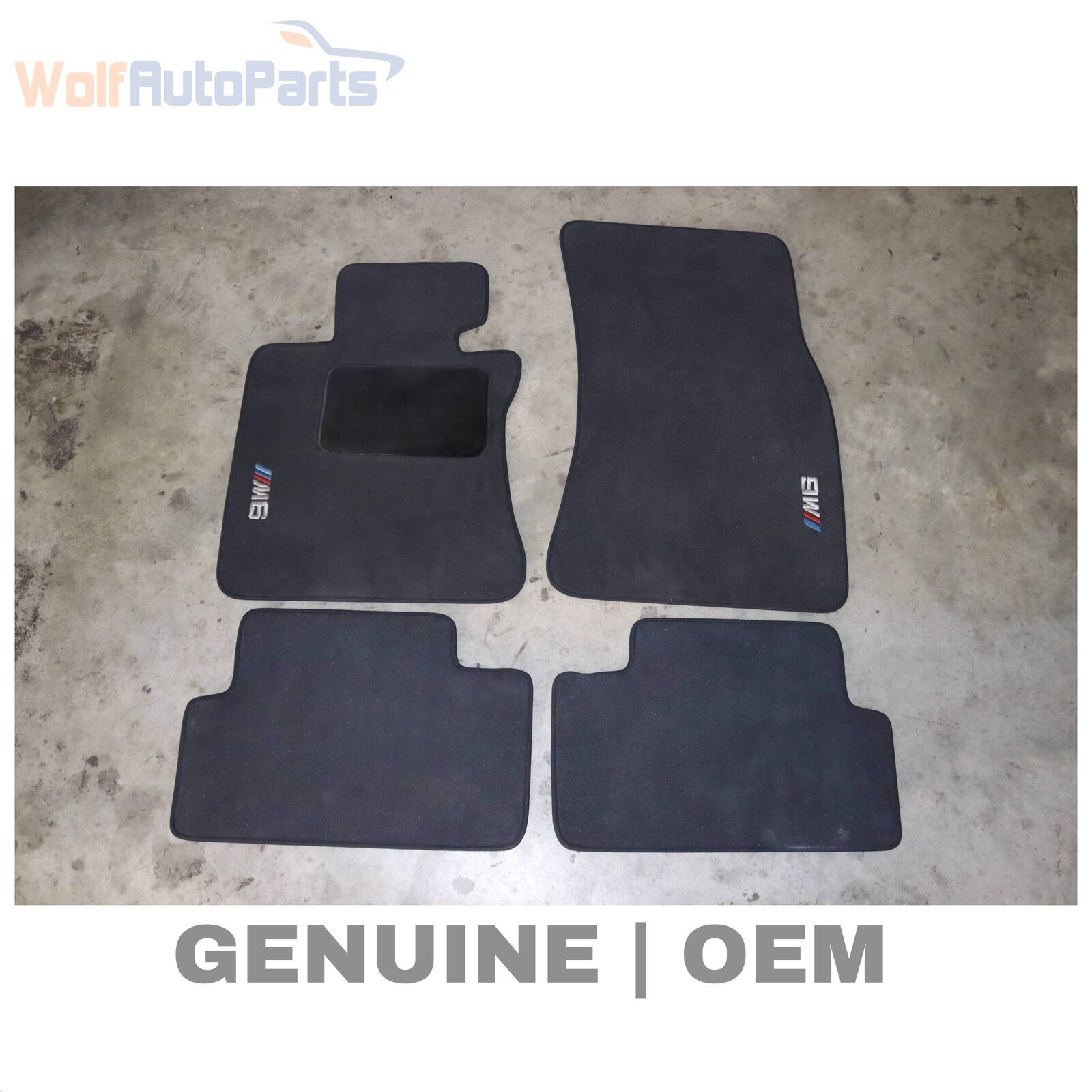 2012-2018 BMW M6 COUPE F13 - Carpet Floor MAT SET 7230386
