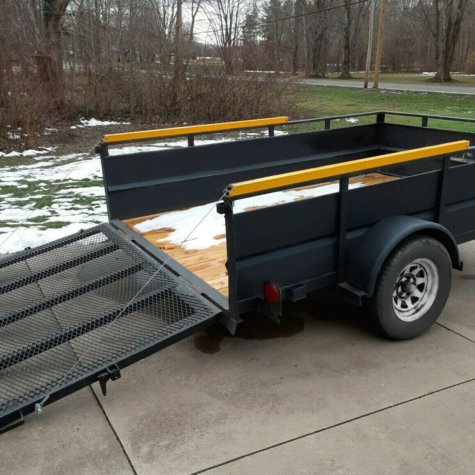 2 Sided Tailgate Trailer Gate & Ramp Lift Assist System 350 Pounds 2 2 Sided Tailgate Trailer Gate & Ramp Lift Assist System 350 Pounds 2
