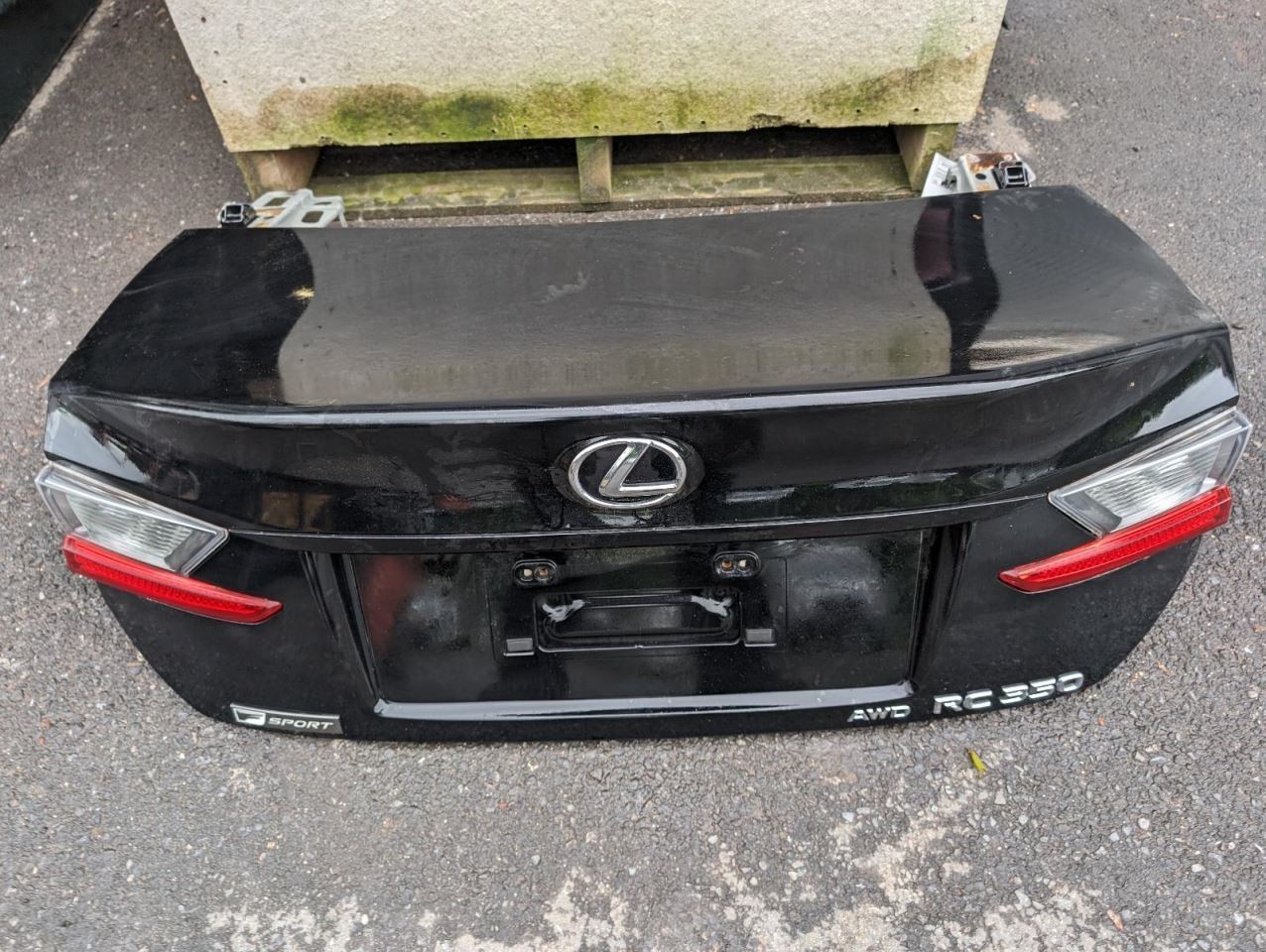 (LOCAL PICKUP ONLY) Trunk/Hatch/Tailgate Without Spoiler Fits 15-18 LEXUS RC350