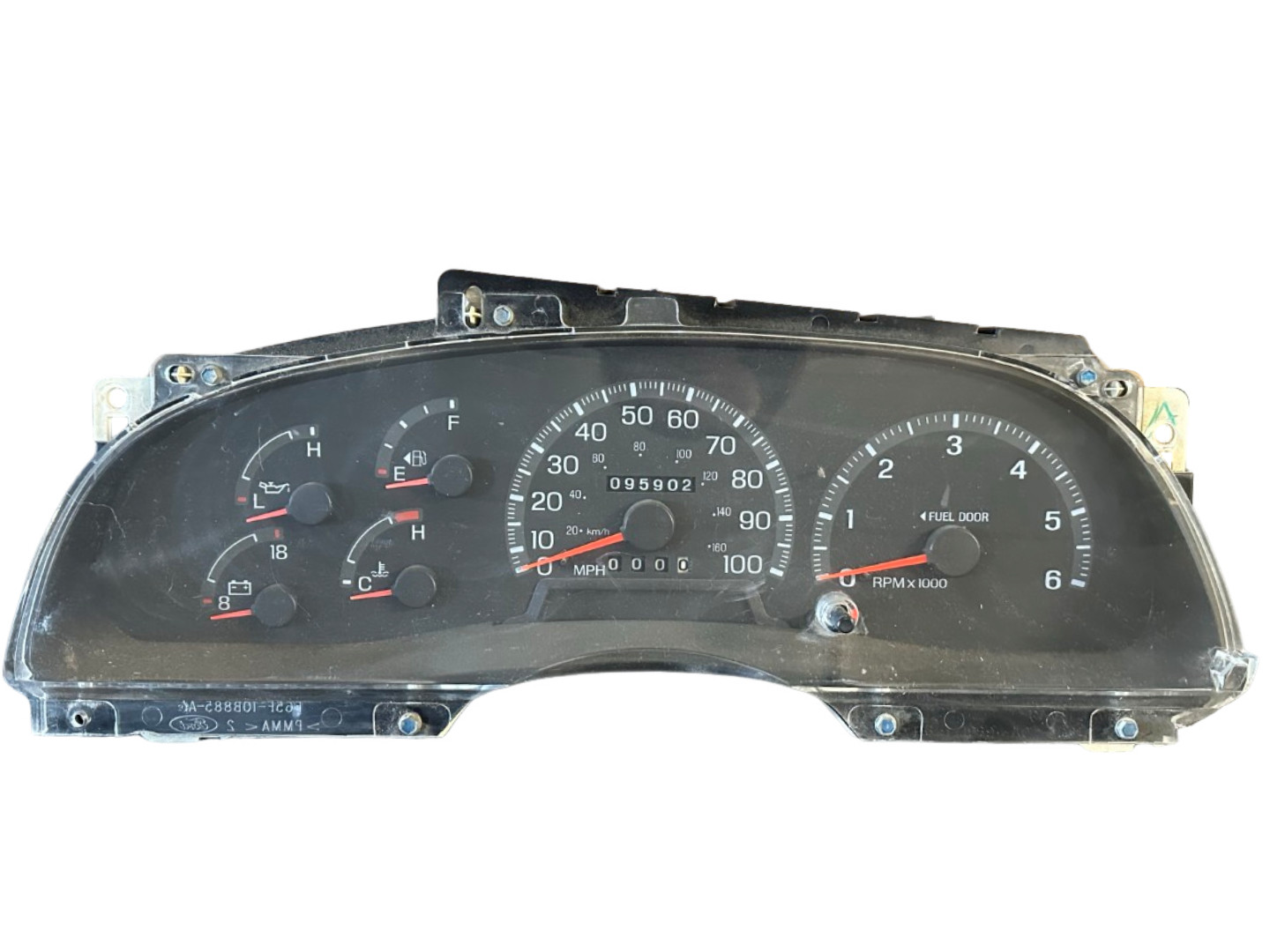 1997 - 1998 Ford Expedition / F150/F250 Instrument Cluster 95,902 Miles