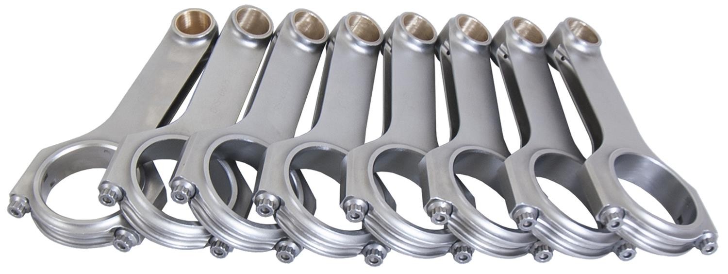 Eagle Connecting Rods ESP 4340 H-Beam Cap Screw Bushed Ford BB 385 Series SetOf8 Eagle Connecting Rods ESP 4340 H-Beam Cap Screw Bushed Ford BB 385 Series SetOf8
