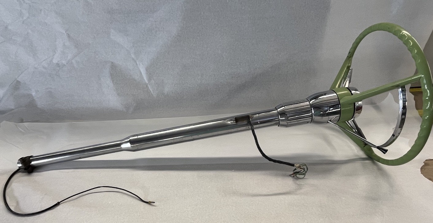 Ford 1956-57 Thunderbird Complete Steering Column Used Good Condition Ford 1956-57 Thunderbird Complete Steering Column Used Good Condition