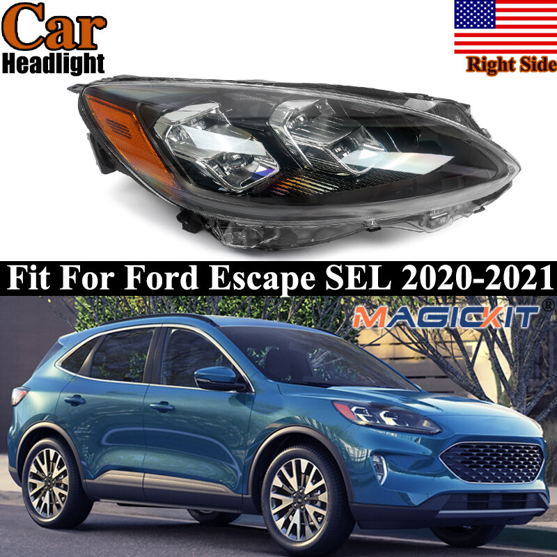 Fit For Ford Escape 20-21 SEL Right Passenger Side Full LED Headlight Headlamp