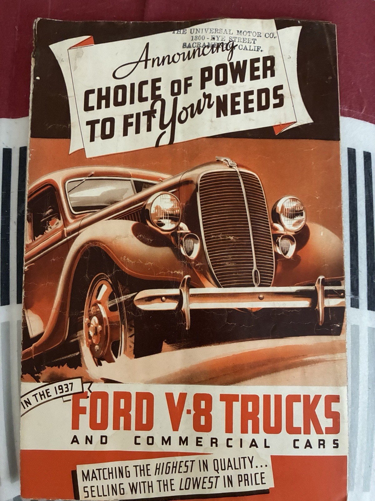 Vintage Ford V8 Literature Lot 1937 1940 1941 Truck Reference Books Brochures 