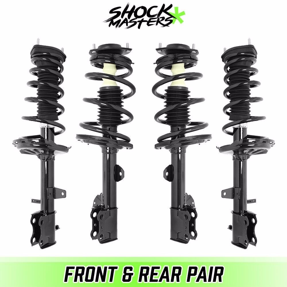 Complete Struts for 2008-2013 Toyota Highlander AWD 4pc Front Rear