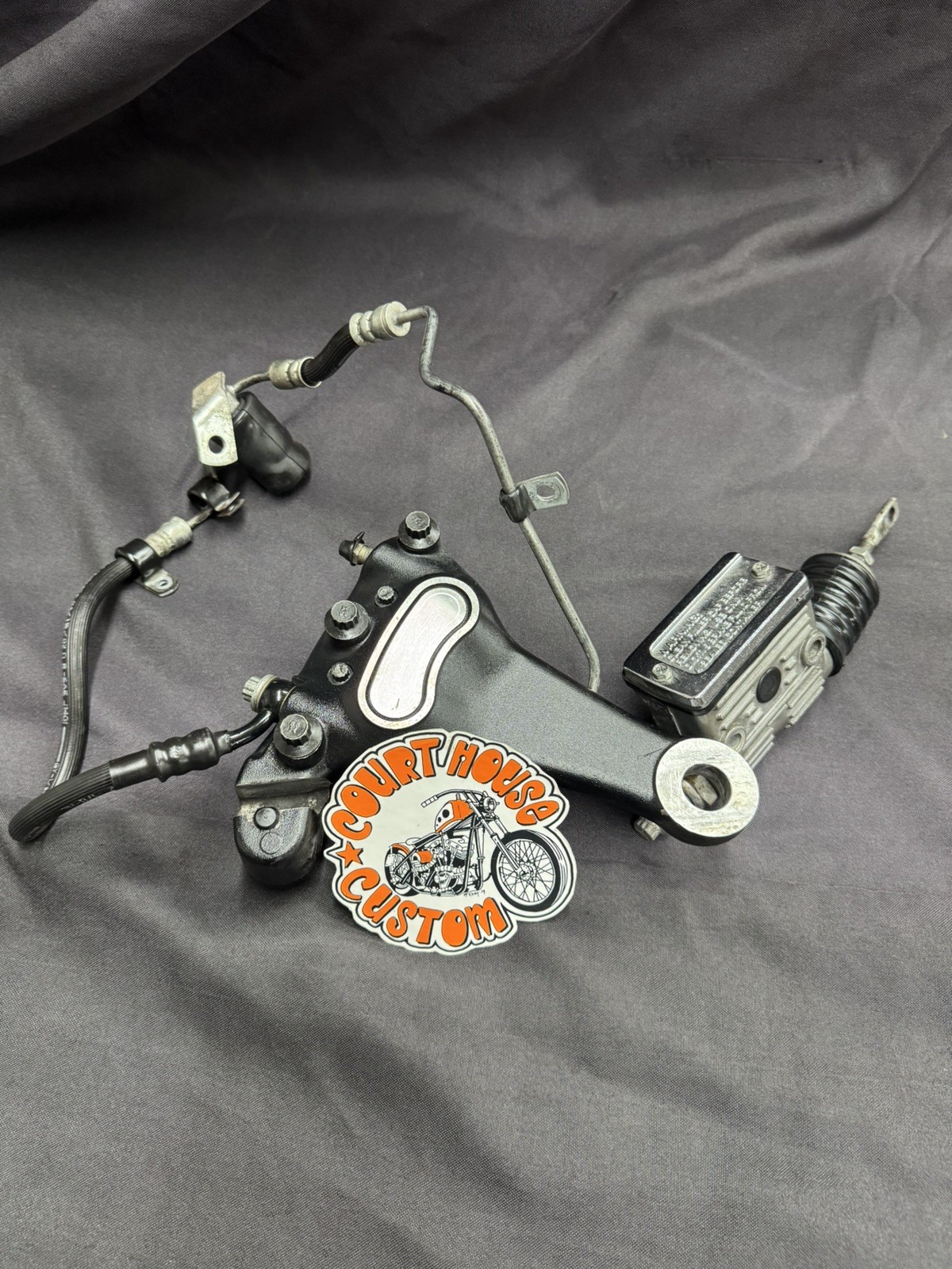 00-03 Harley Sportster 1200 883 Rear Brake System, Caliper, Master Cylinder OEM
