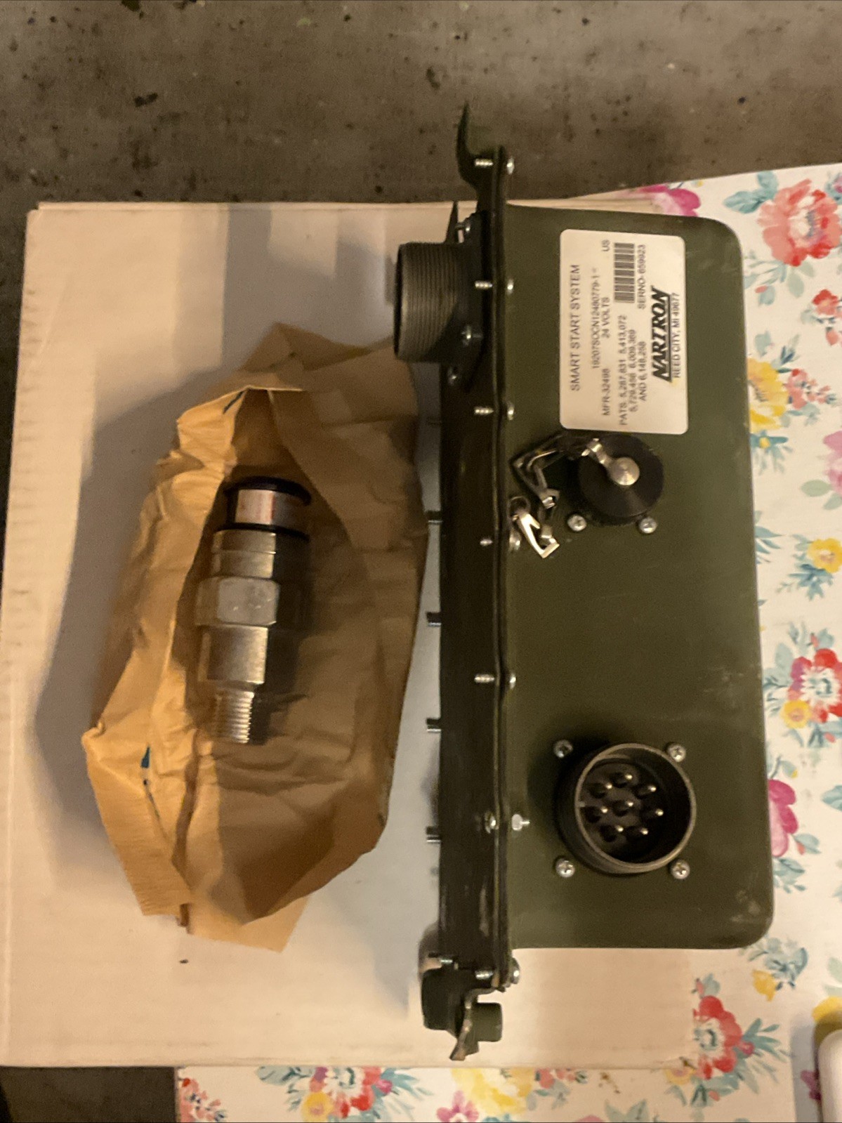 HMMWV, HUMVEE, M998 POWER CONTROL BOX, GLOW PLUG CONTROLER, SMART BOX 12480779-1