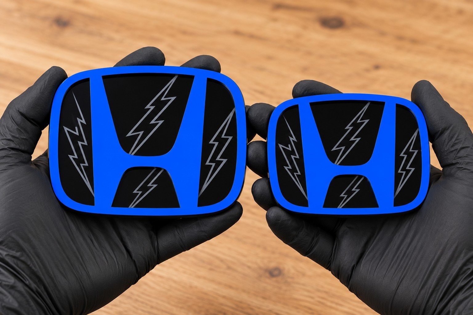 emblema de honda accord 2008-2017 | Rear and Front Custom Blue ⛈️