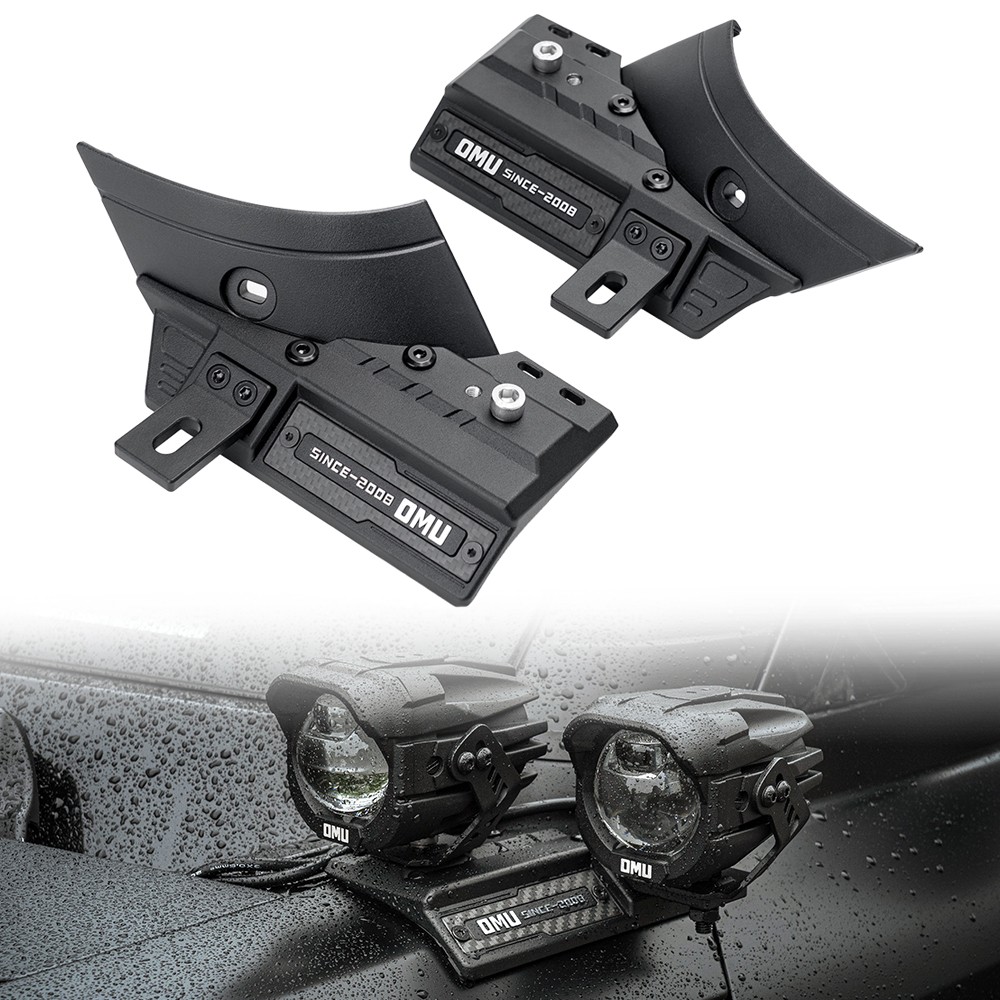 2x A-Pillar Light Mount Brackets for 2020-2026 Land Rover Defender 90/110/130