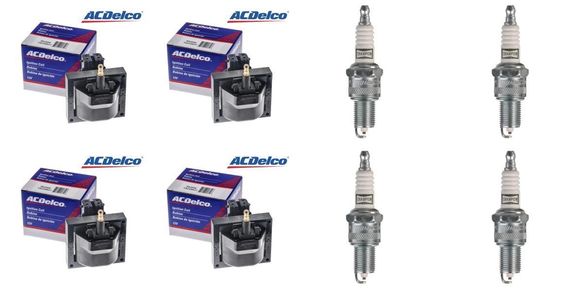 Set of 4 ACDelco Ignition Coil Set 00BS3005_3405 for Pontiac Geo LeMans 90-92