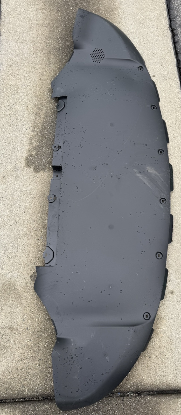 OEM 2020-2024 Tesla Model Y Front Bumper Splash Shield Black 1613579-00-D OEM 2020-2024 Tesla Model Y Front Bumper Splash Shield Black 1613579-00-D