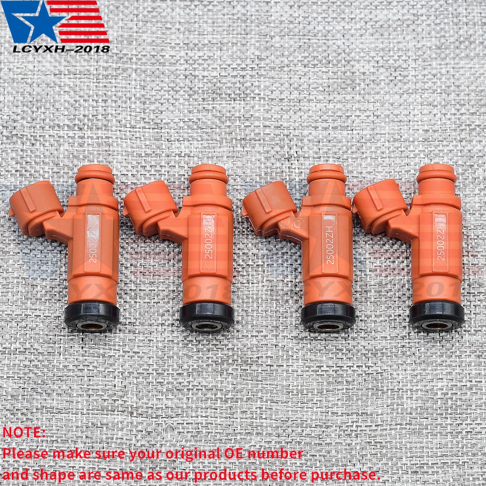 Set of 4 Fuel Injectors For Yamaha YZFR6 2003-2005 R6S 2006-2009 5SL-13761-00-00