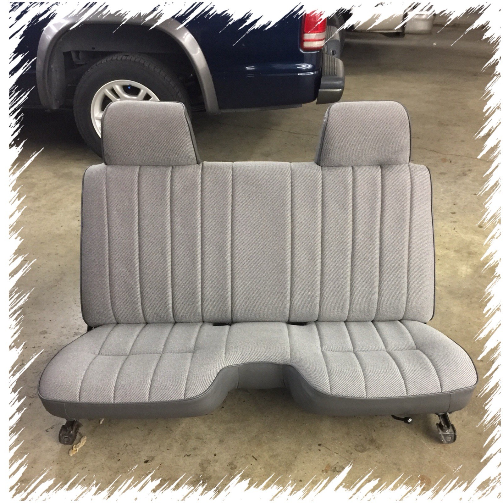 TOYOTA Pickup Bench Seat Covers- 1987-94  (Hilux) * replaces originals GRAY