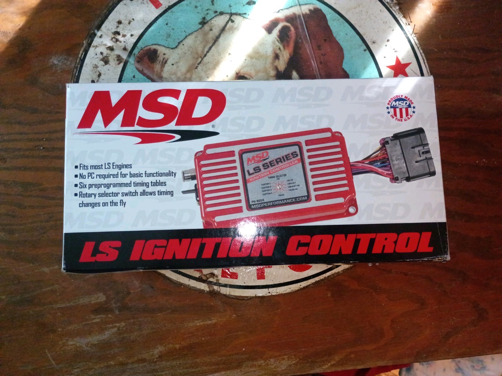 MSD 6014 Red LS Ignition Control Box Carb Swap LS1 LS2 LS3 LSX MSD 6014 Red LS Ignition Control Box Carb Swap LS1 LS2 LS3 LSX