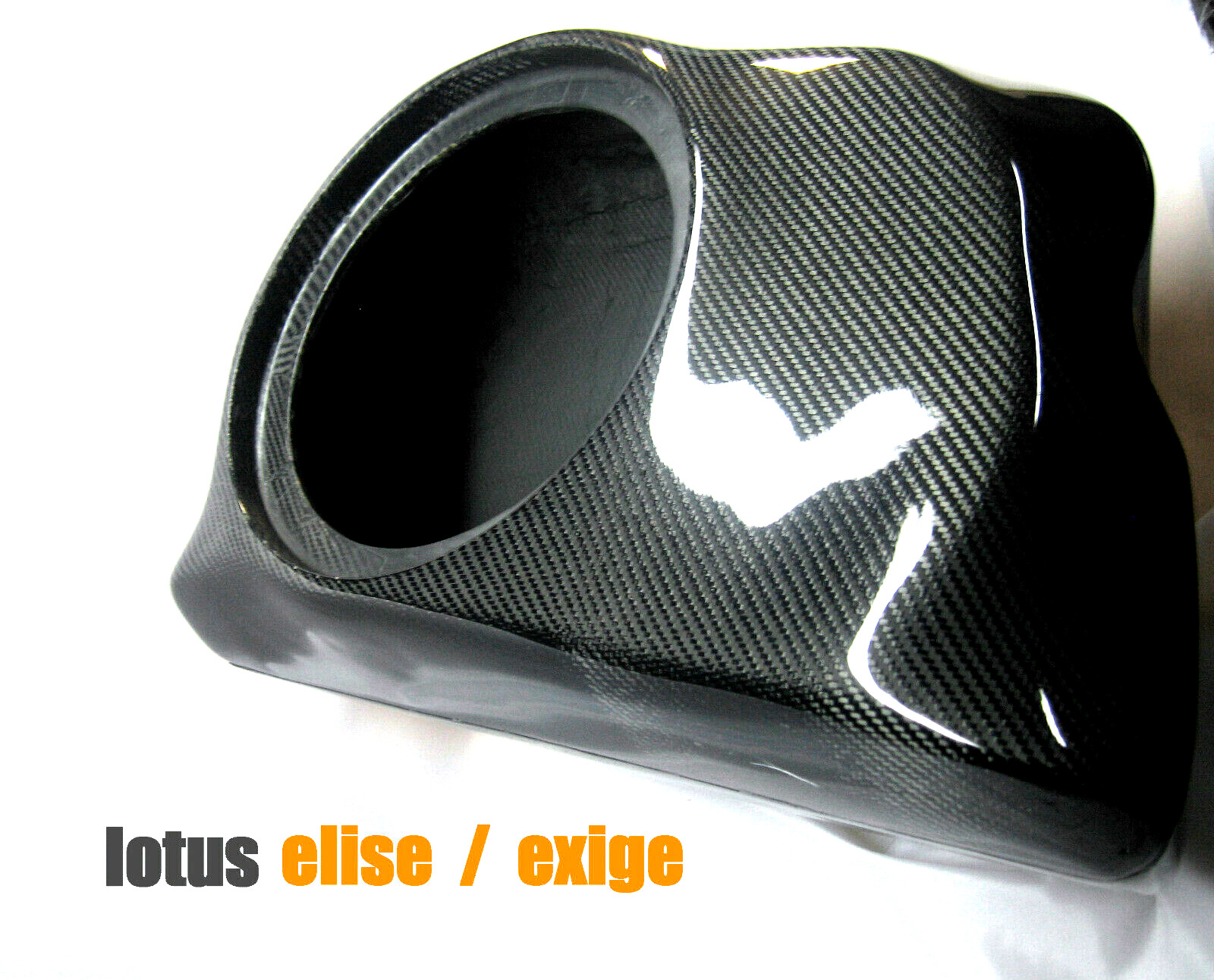 FITS LOTUS ELISE EXIGE CARBON FIBER SUBWOOFER SPEAKER BOX