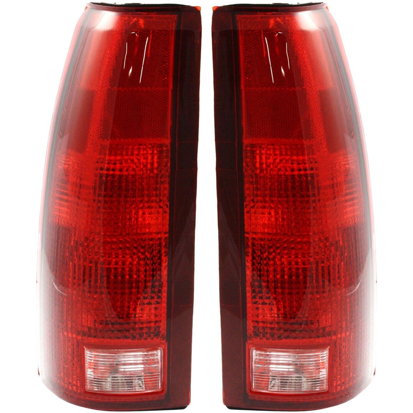 Set of 2 Tail Light For 88-98 Chevy K1500 Silverado LH & RH w/ Bulb