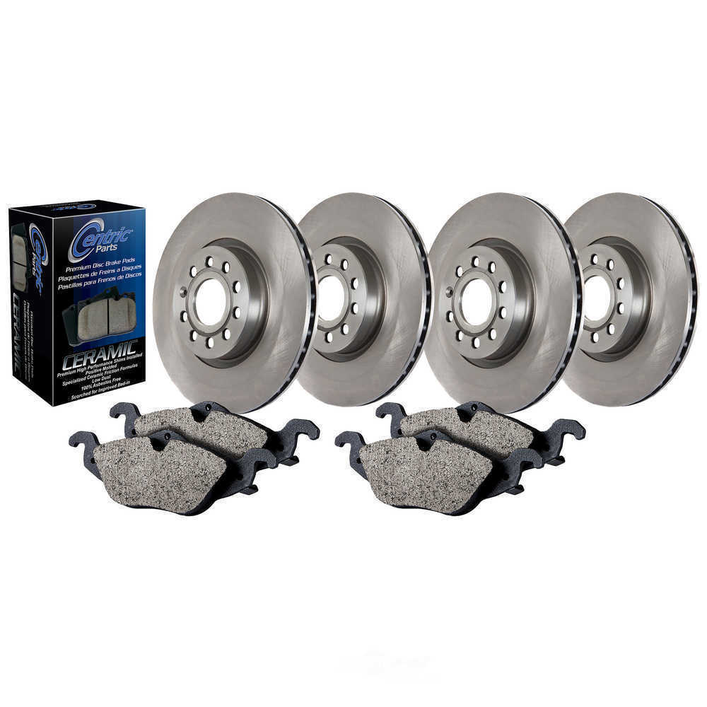 Disc Brake Upgrade Kit-Select Pack - Front and Rear fits 11-18 Porsche Cayenne