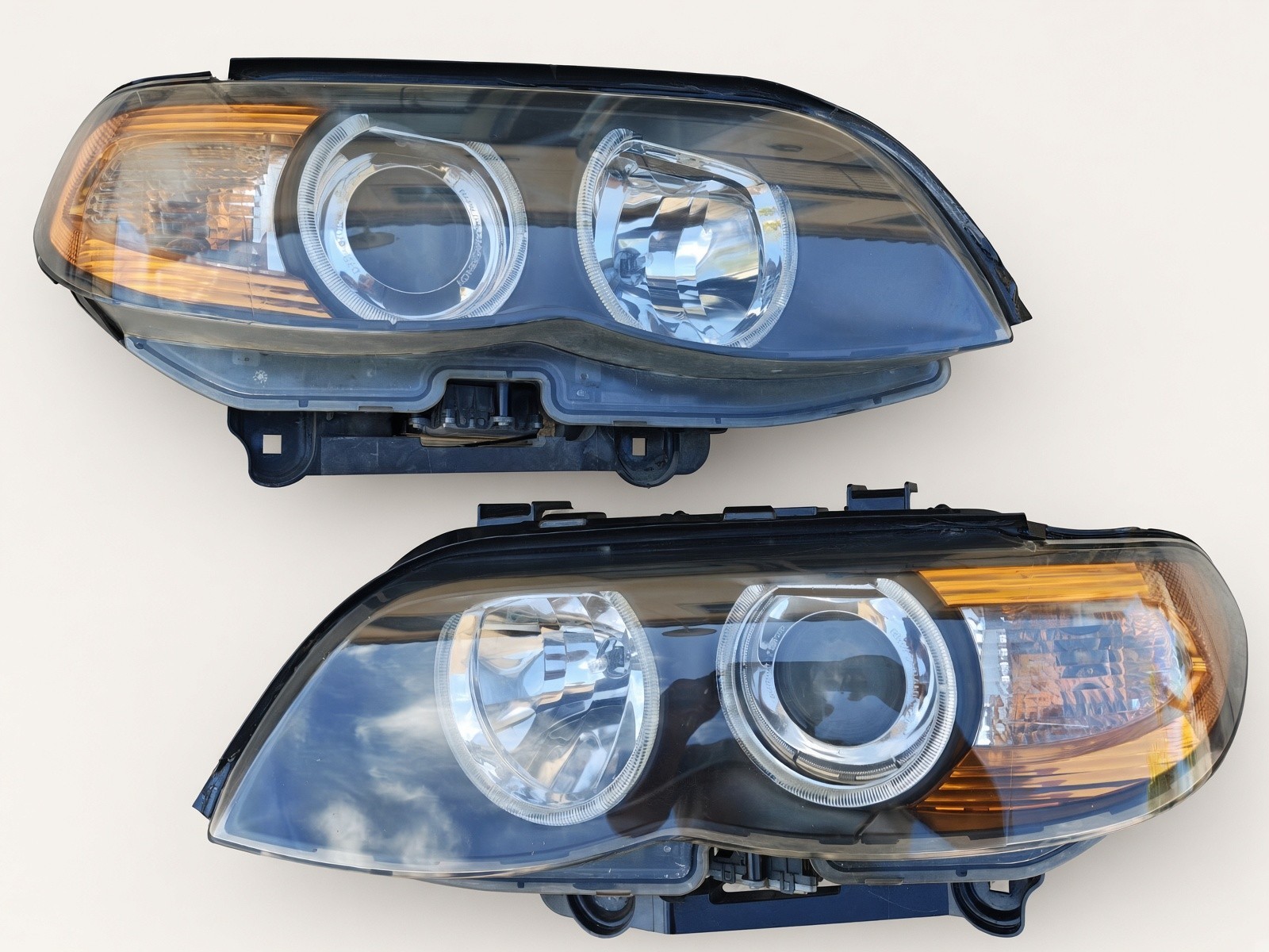 2004-2006 BMW E53 X5 Xenon AFS Adaptive Headlight Set Complete Genuine OEM